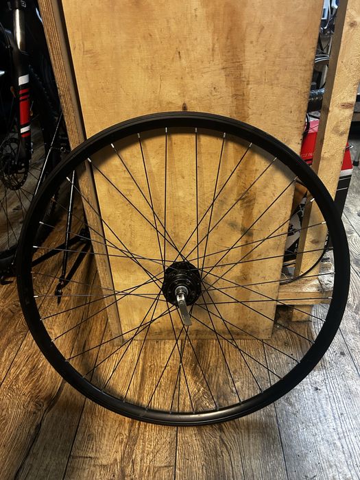 Koło 28” przednie pod tarczę ostre koło miejskie gravel