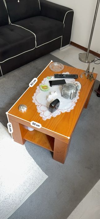 Mesa pequena de centro de sala | Madeira