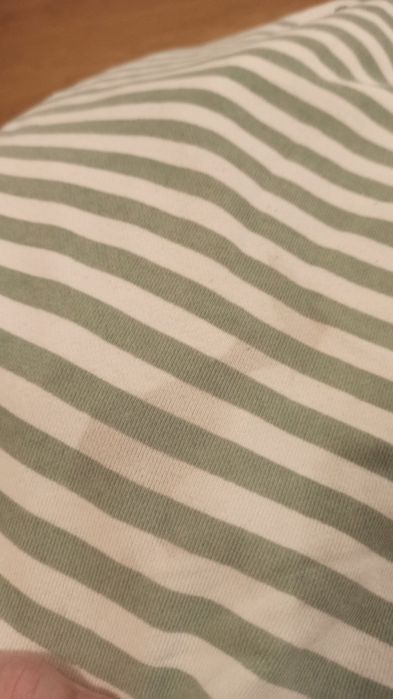 Męska markowa bluza z kapturem w paski rozmiar S