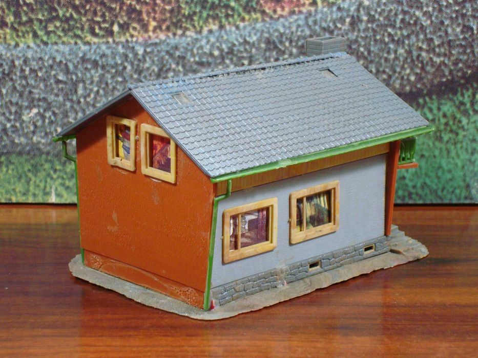 Faller H0 - Vivenda com Garagem / Usado com Falhas64286506554625122