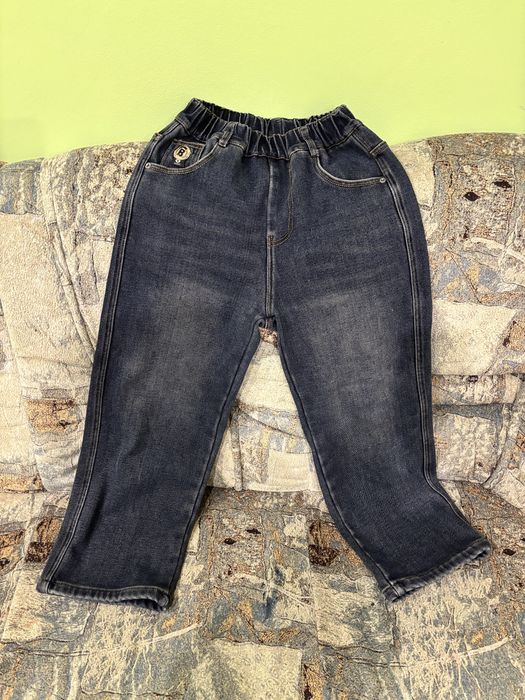 Утеплені джинси для дівчинки