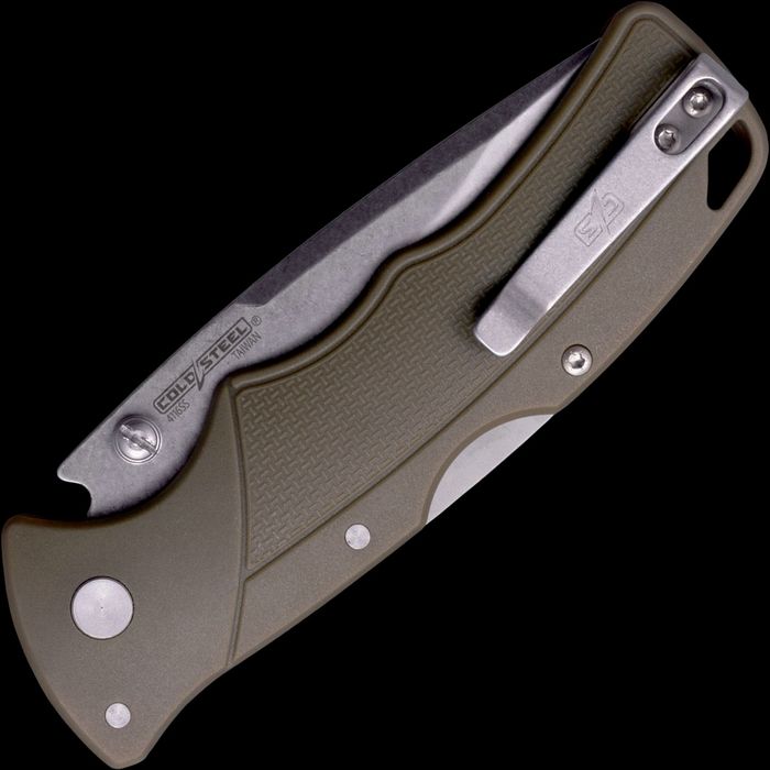 Cold Steel Verdict Flat Dark Earth GFN,  рабочий нож на карман, складной ніж с замком Tri-Ad Lock ,Code-4, клинок Spear Point