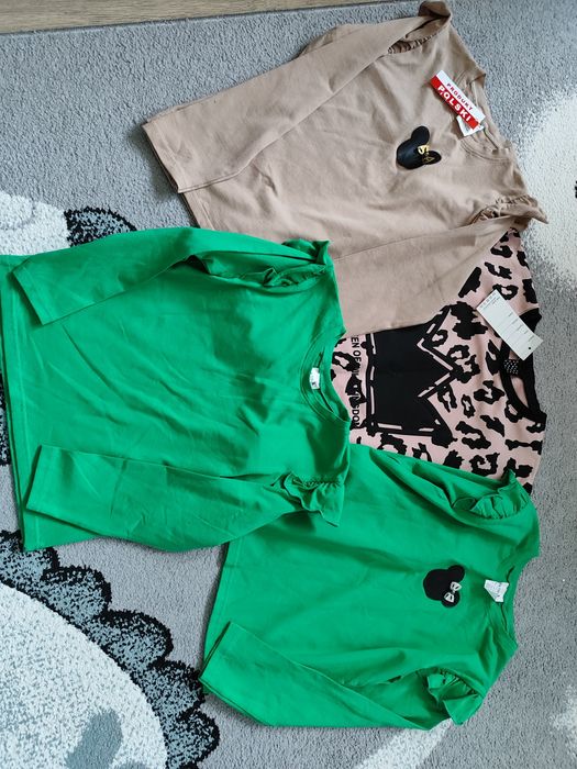 Bluzki rozmiar 128/134