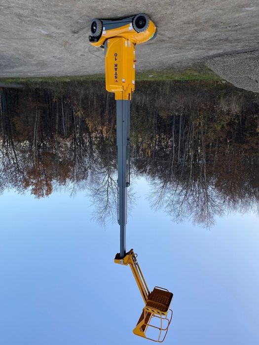 Wynajem podnośnika zwyżka 10 metrów HAULOTTE JLG GENIE MANITOU