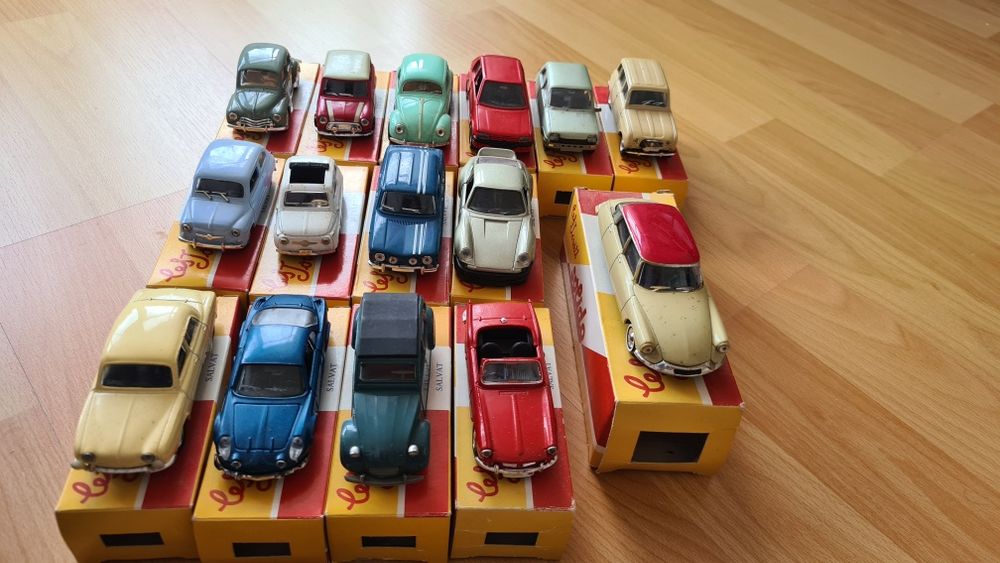 15 carros miniatura