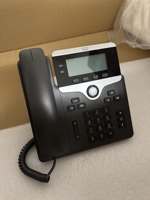 IP-телефон Cisco CP-7821-K9 (2 лінії, PoE), ідеальний стан