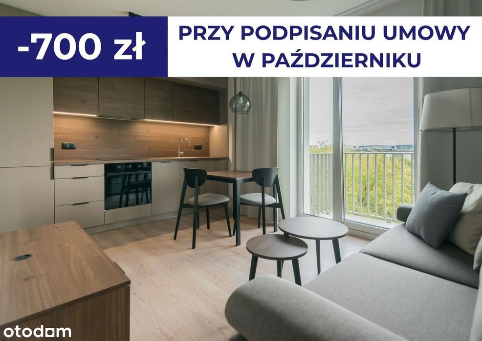 3 Pokoje >BEZ PROWIZJI< Pets friendly | Coworking, Balkon, Garaż