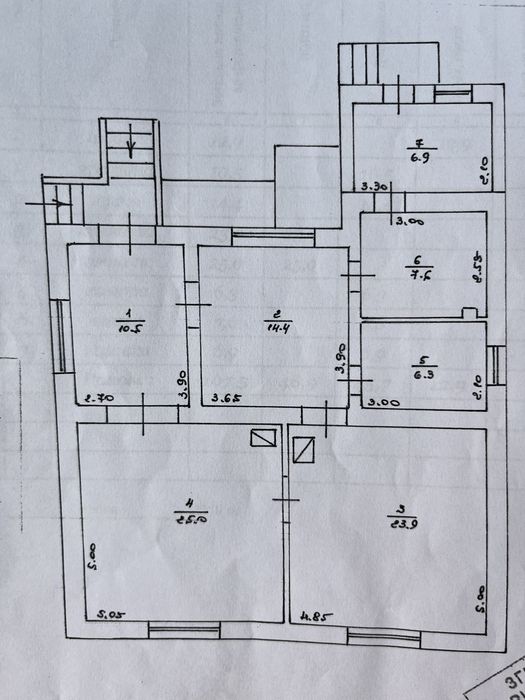 Продам дім 108 м2 ділянка 5 сотин Берегово Міговка 7