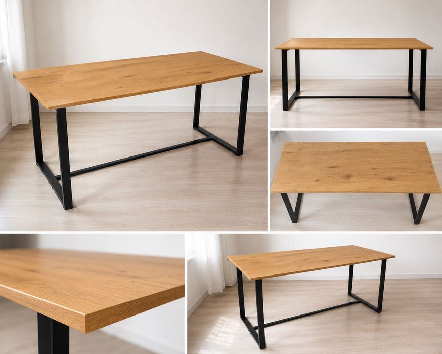 Mesa de jantar rectangular