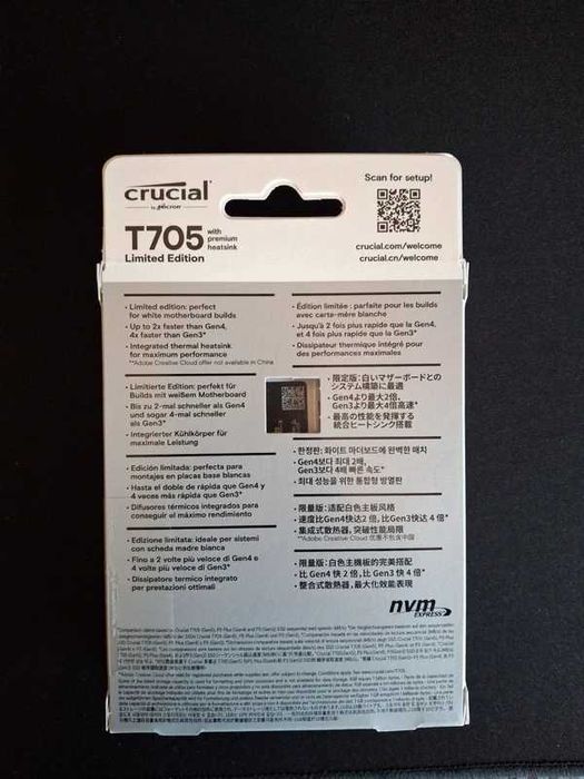 Crucial T705 PRO 2TB SSD