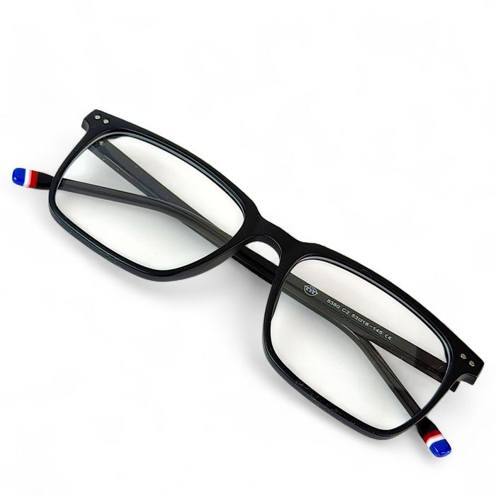 Okulary do komputera zerówki filtr blue lihgt oprawki unisex z etui