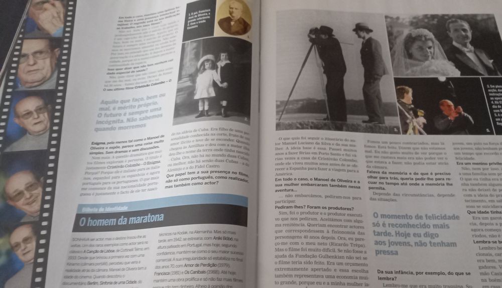 Manoel de Oliveira 99 anos em revista de 2007