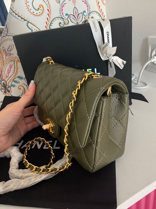 Сумка chanel з натуральної шкіри