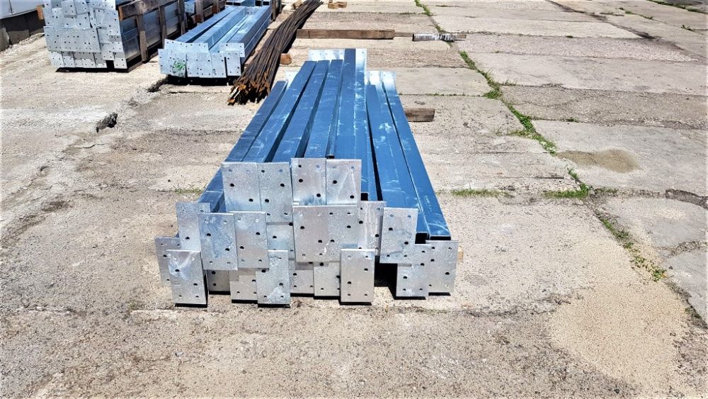 Brama przesuwna z wypełnieniem z siatki panelowej 3D 4m PRODUCENT