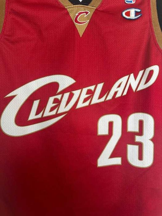 Koszulka #23 James Cavaliers Champion Y2K – Vintage NBA droższa wersja