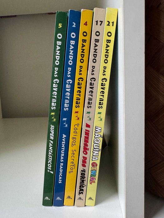 Livros Juvenil - O bando das cavernas