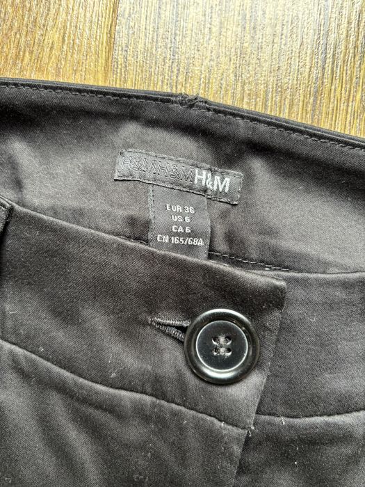 Spodnie garniturowe proste H&M rozm. 36