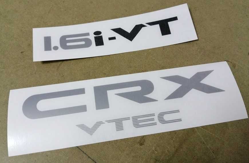Autocolantes para Honda Civic Crx Vtec 1.6i-VT, 1.6i-16
