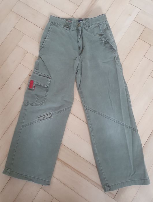 Spodnie chłopięce moro 7 lat, 128 cm