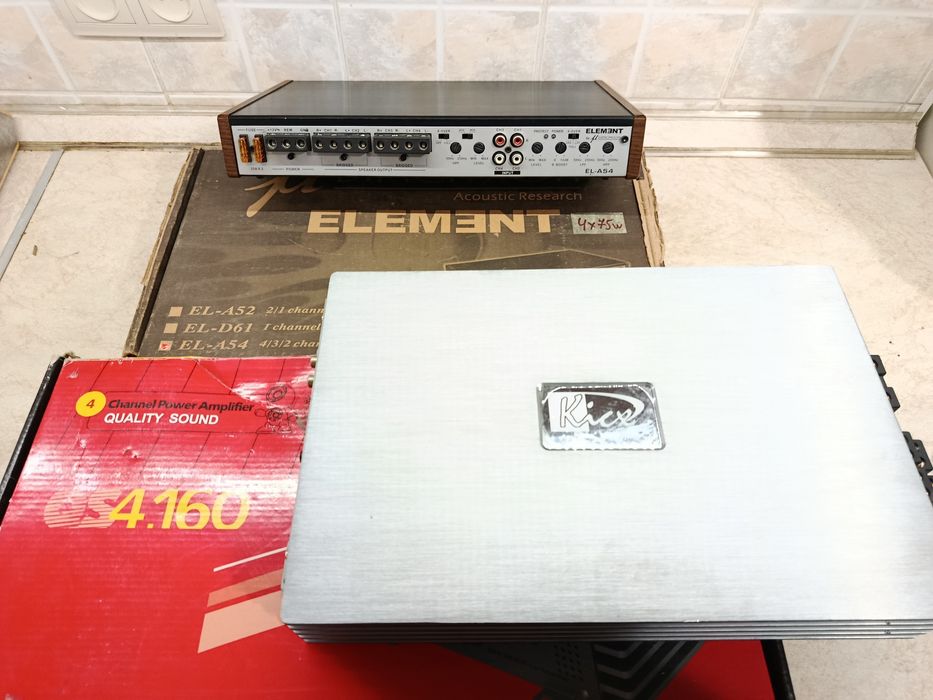 Усилители автомобильные из Германии.