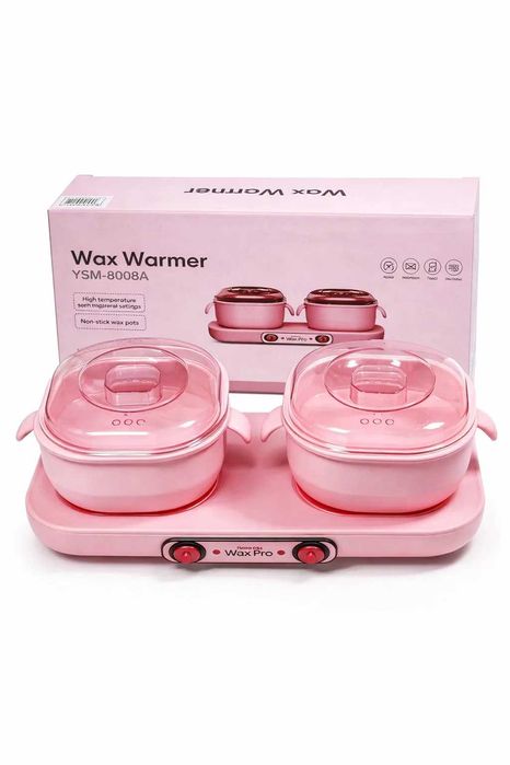Воскоплав баночный двойной силиконовый YSM-8008A 200W для депиляции