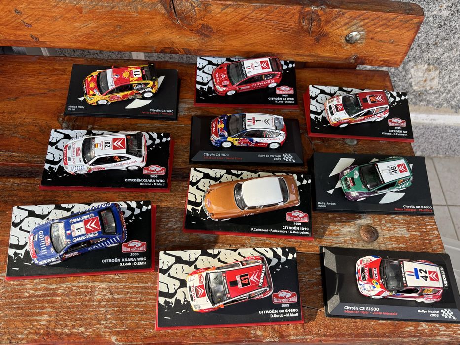 Citroen miniatura colecionavel