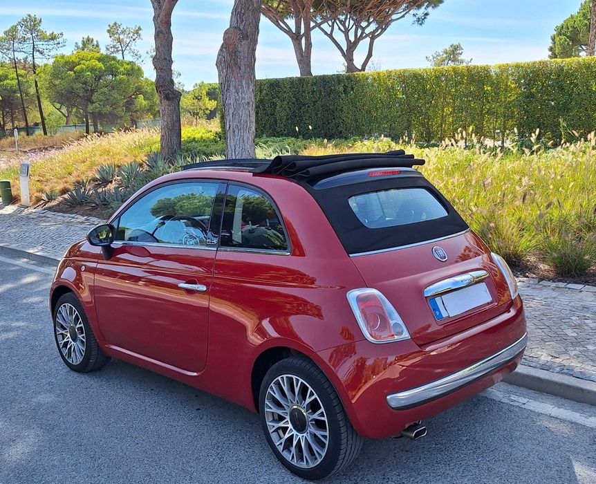 Fiat 500c Cabrio Sport  1.2cc 69cv OCASIÃO!