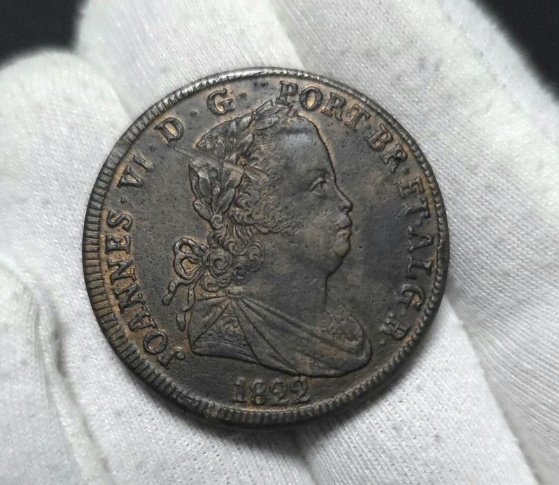 Pataco 40 reis 1822 D.joao vi