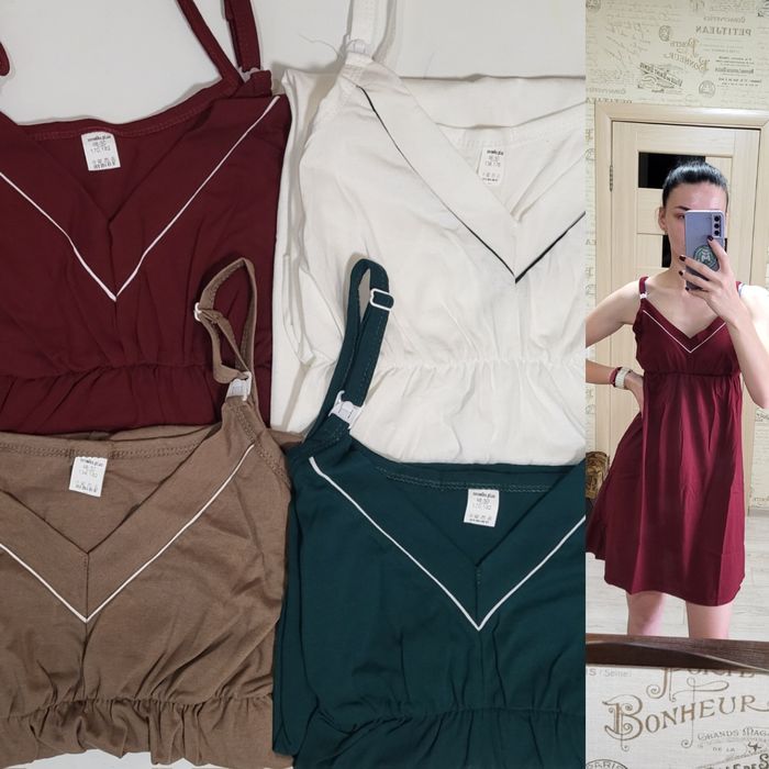 Сорочка для годування. Сорочка для вагітних. Сорочка на пологи.