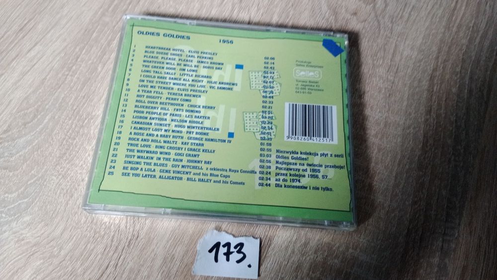 Oldies Goldies - 1956 blue suede shoes CD. 173.