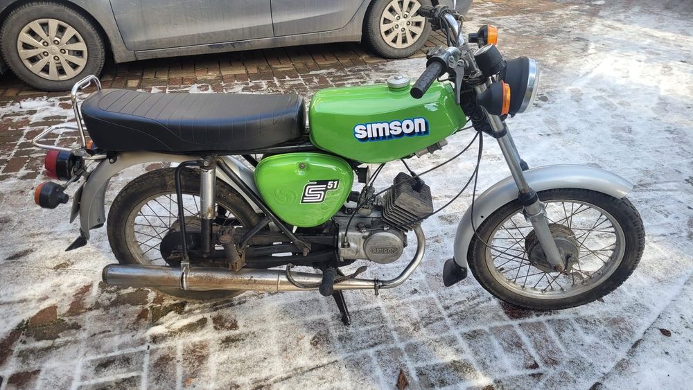 Simson motorower