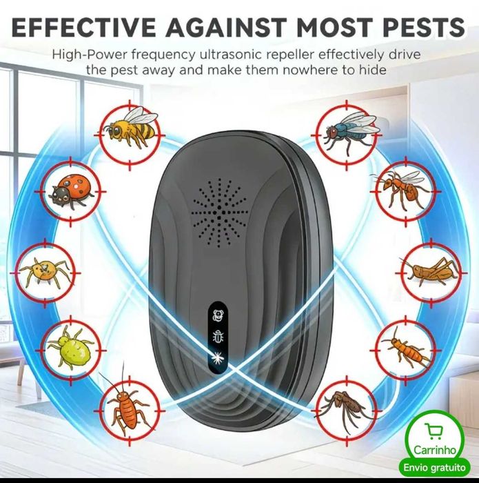 Repelente insetos  baratas, mosquitos etc