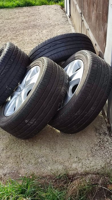 Диски з колесами ЛІТО Opel Zafira 5/110/16 структурні з ковпаками