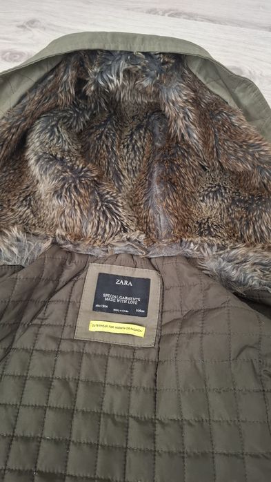 Kurtka parka 164cm Zara