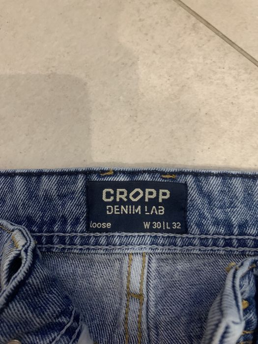 Jeansy męskie cropp