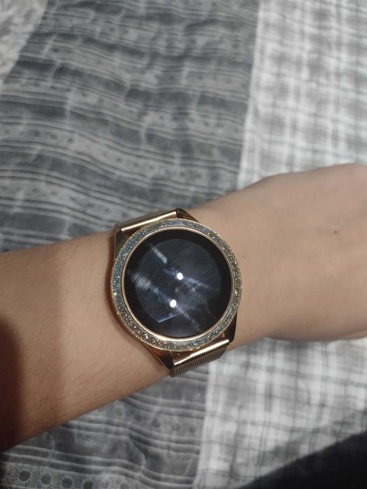 Smartwatch damski Rubicon złoty