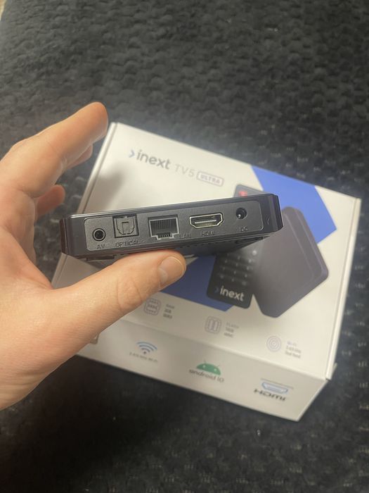 Смарт приставка для телевизора. INEXT TV 5 ULTA