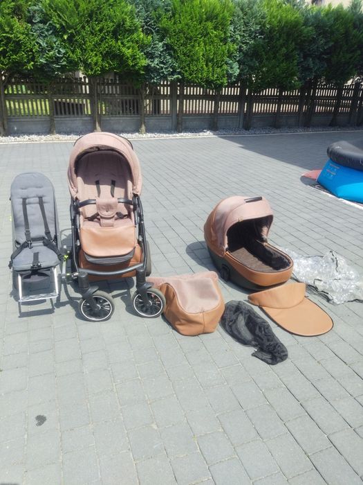 Wózek ANEX SPORT gondola,spacerowy+przystawka BUGGY. Bez  BUGGY 800zł
