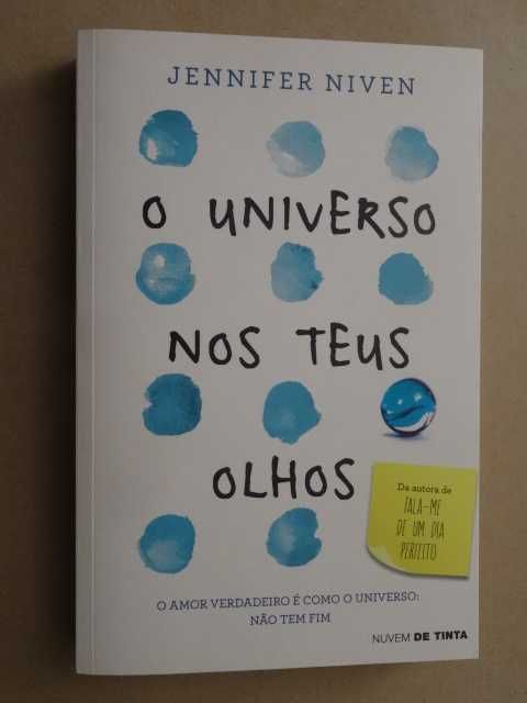 O Universo nos Teus Olhos de Jennifer Niven - 1ª Edição