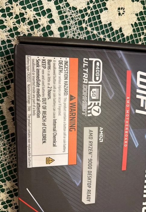 Motherboard MSI X870E gaming plus wifi