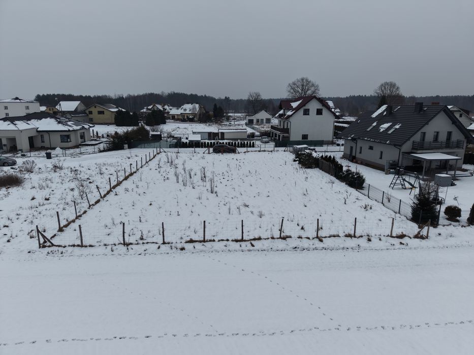 Działka buduwlana 1000m2 | WZ | media | spokojna okolica
