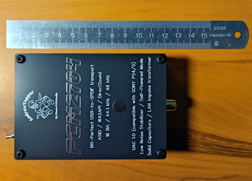 PCM2704 конвертер USB SPDIF Coaxial для Sony PS5, ноутбука, PC винтаж