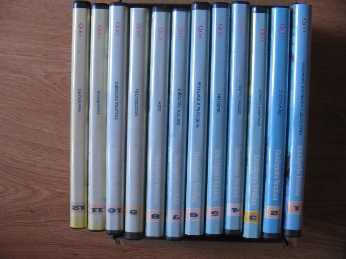 Enciclopédia Temática Multimédia (12 CDs Rom) diversos temas
