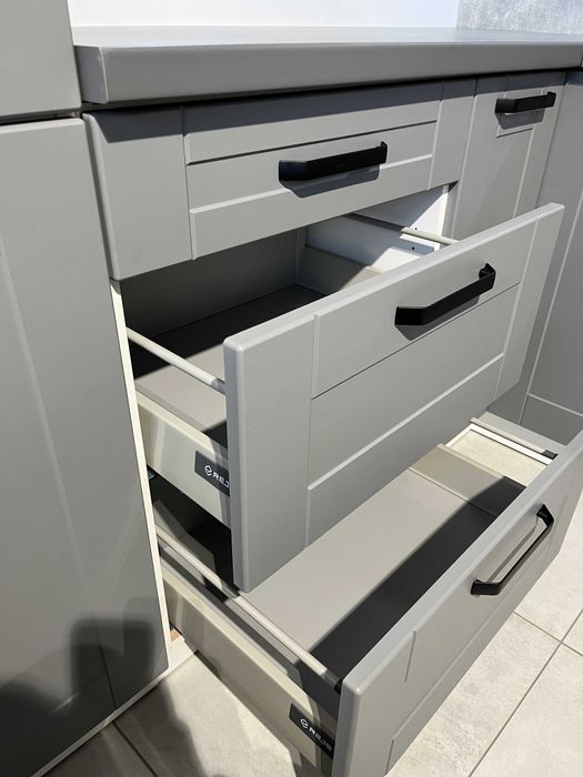 MODUŁOWE meble kuchenne do dowolnej konfiguracji MDF 380cm frezowane