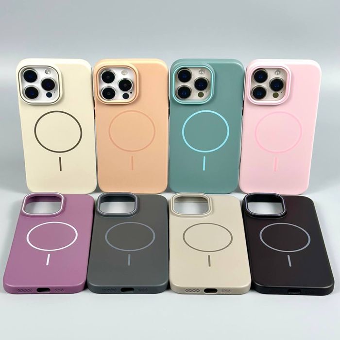 Кольорові МАГНІТНІ ЧОХЛИ для iPhone 16 Pro | УСІ МОДЕЛІ / СЕРІЇ / НОВІ