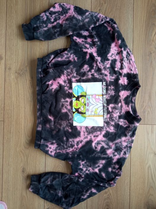 Bluza Atomówki Mojo Jojo efekt tid dye oversize r. S