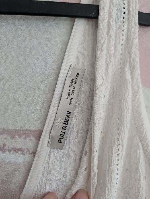 Pull & Bear sukienka letnia rozkloszowana boho rustic