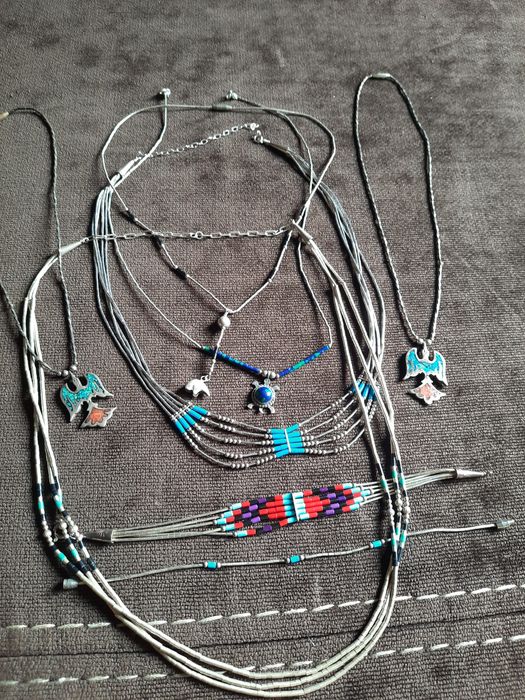 Silver liquid navajo