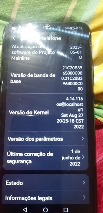 Huawei Mate 20 Lite em muito bom estado