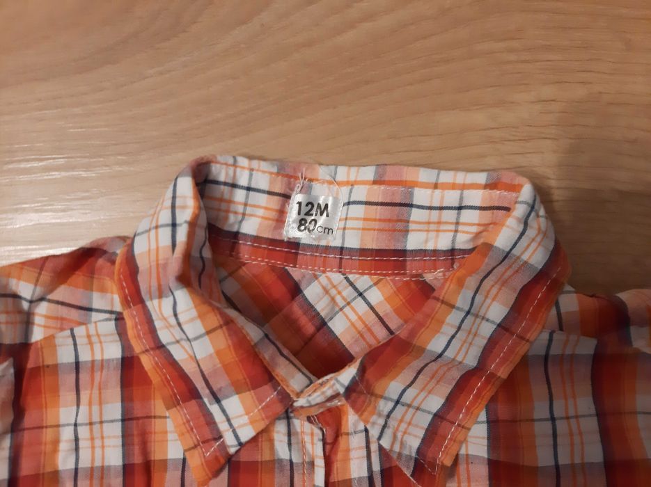 Koszula chłopięca rozm 80